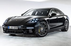 2017 Black Porsche Panamera