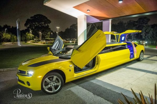  Chevy Camaro Transformers Bumblebee Limusina