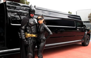Seats up to 16 passengers in Batman themed interior