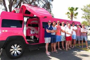 Pink Panther Stretch Hummer