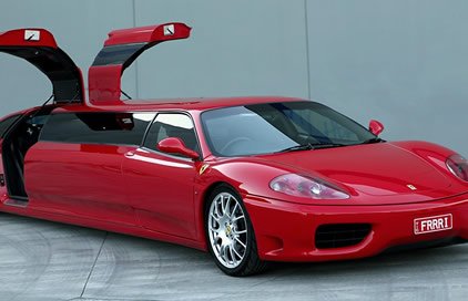 Ferrari 360 Modena Stretch Limousine