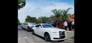 White Rolls Ghost Royce for Hire