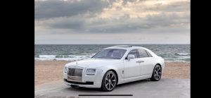 White Rolls Ghost Royce for Hire